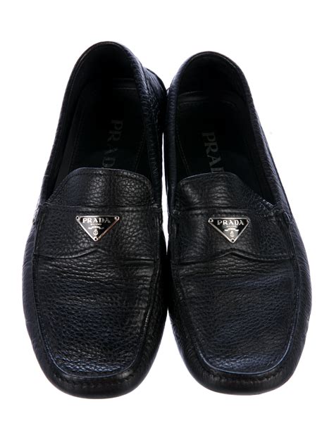 prada black driving shoes|prada driving loafers women's.